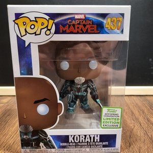 Marvel Captain Marvel Korath 2019 Spring Convention Exclusive Funko Pop